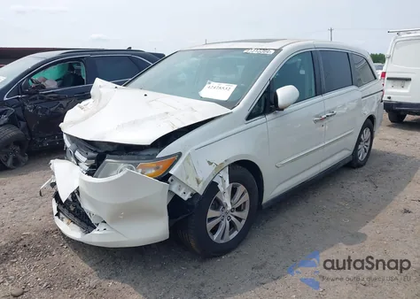 2015 Honda Odyssey Ex-L from USA, damaged, VIN 5FNRL5H64FB125727